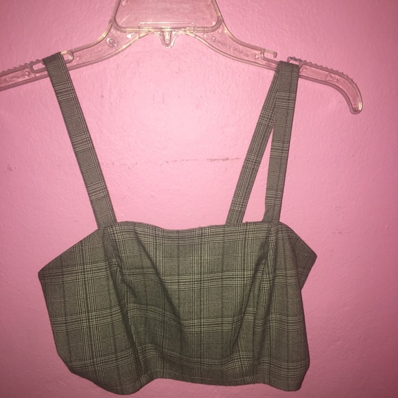 Forever 21 Tops - NWT Plaided Crop Top